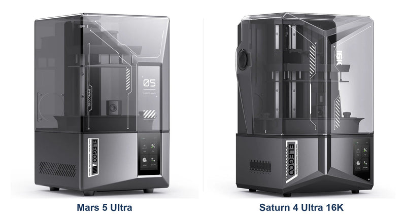Mars 5 Ultra ou Saturn 4 Ultra 16K: qual resina comprar