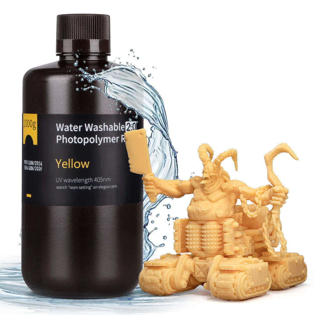 Resina Elegoo Water-Washable 2.0 1kg