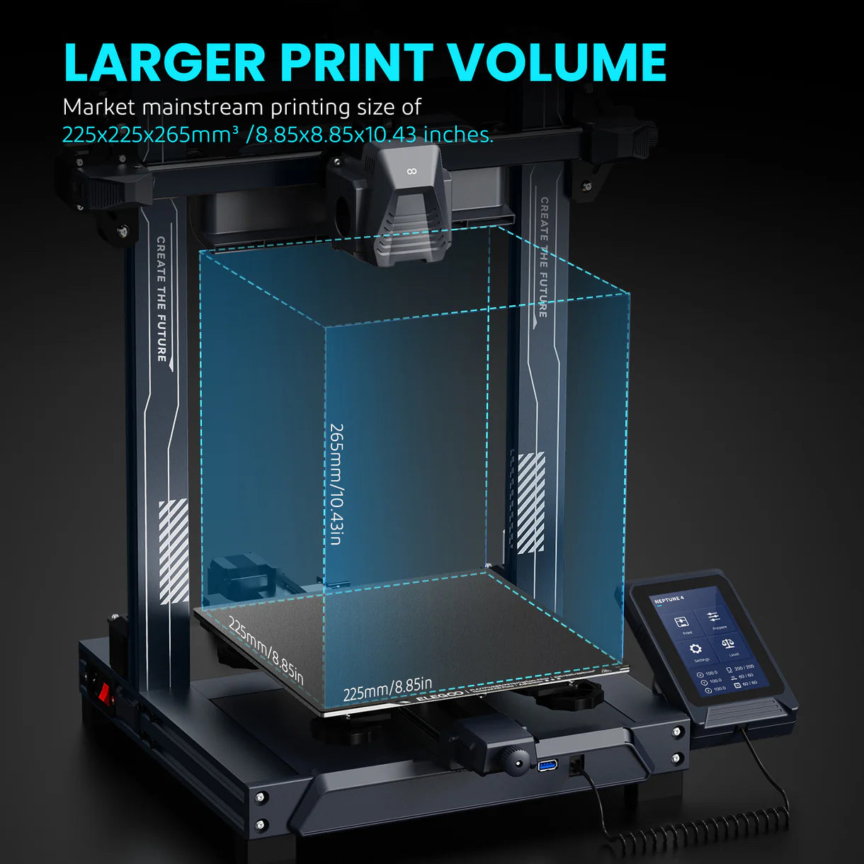 Impressora 3D FDM Elegoo Neptune 4
