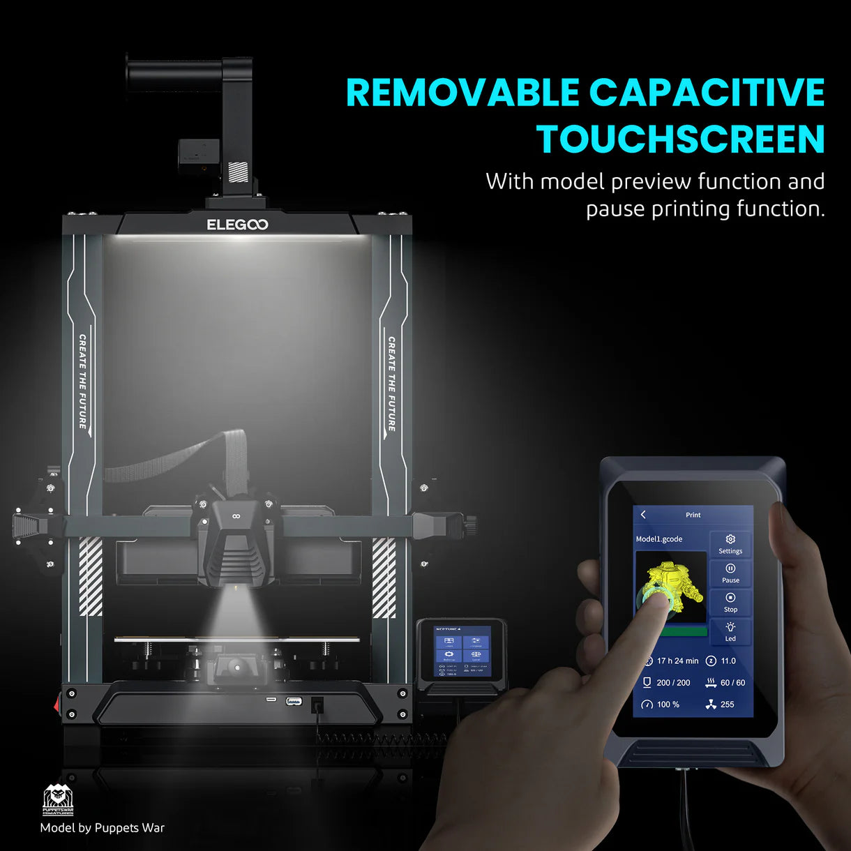 Impressora 3D FDM Elegoo Neptune 4