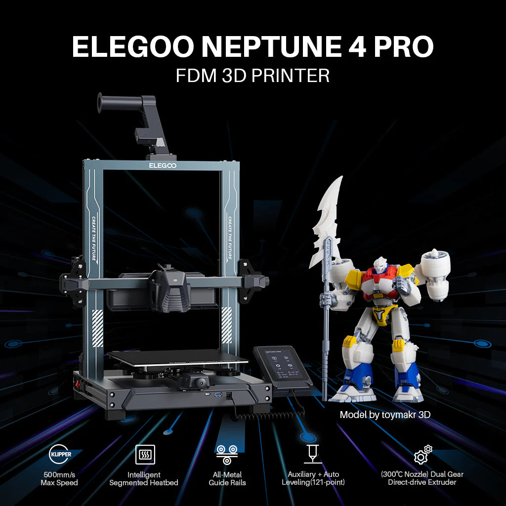 Impressora 3D FDM Elegoo Neptune 4 PRO
