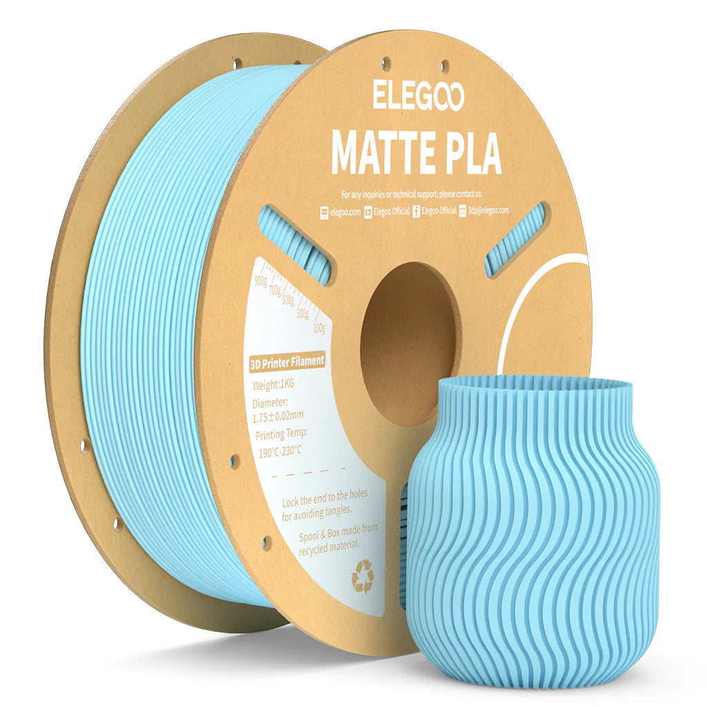 Filamento Elegoo PLA Matte 1.75mm 1kg