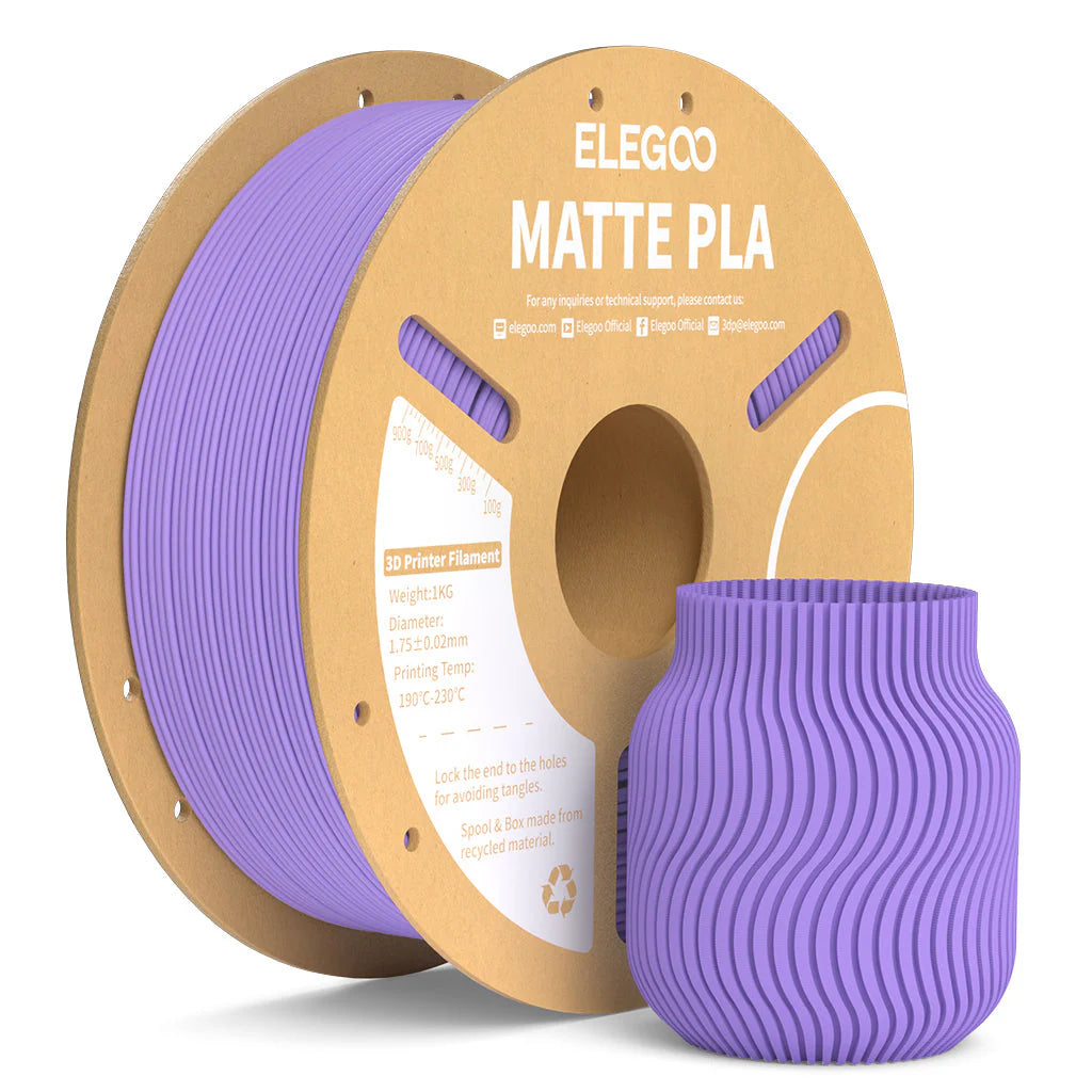 Filamento Elegoo PLA Matte 1.75mm 1kg
