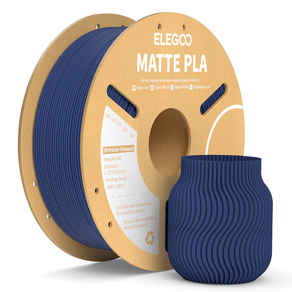Filamento Elegoo PLA Matte 1.75mm 1kg