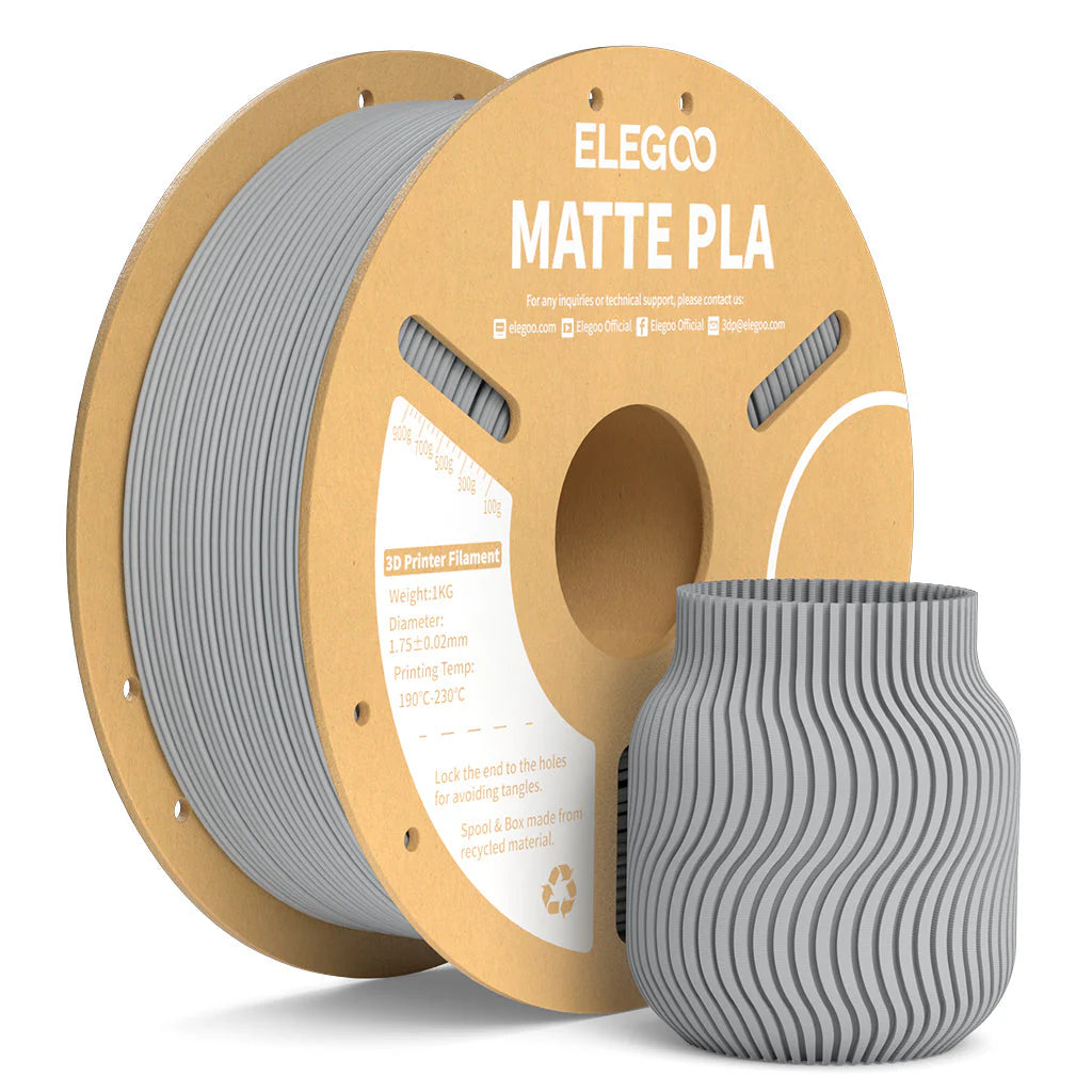 Filamento Elegoo PLA Matte 1.75mm 1kg
