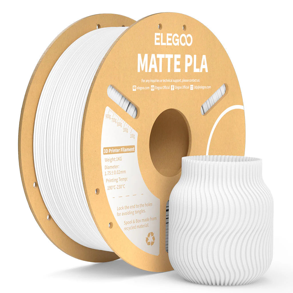 Filamento Elegoo PLA Matte 1.75mm 1kg