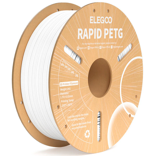 Filamento PETG — Branco